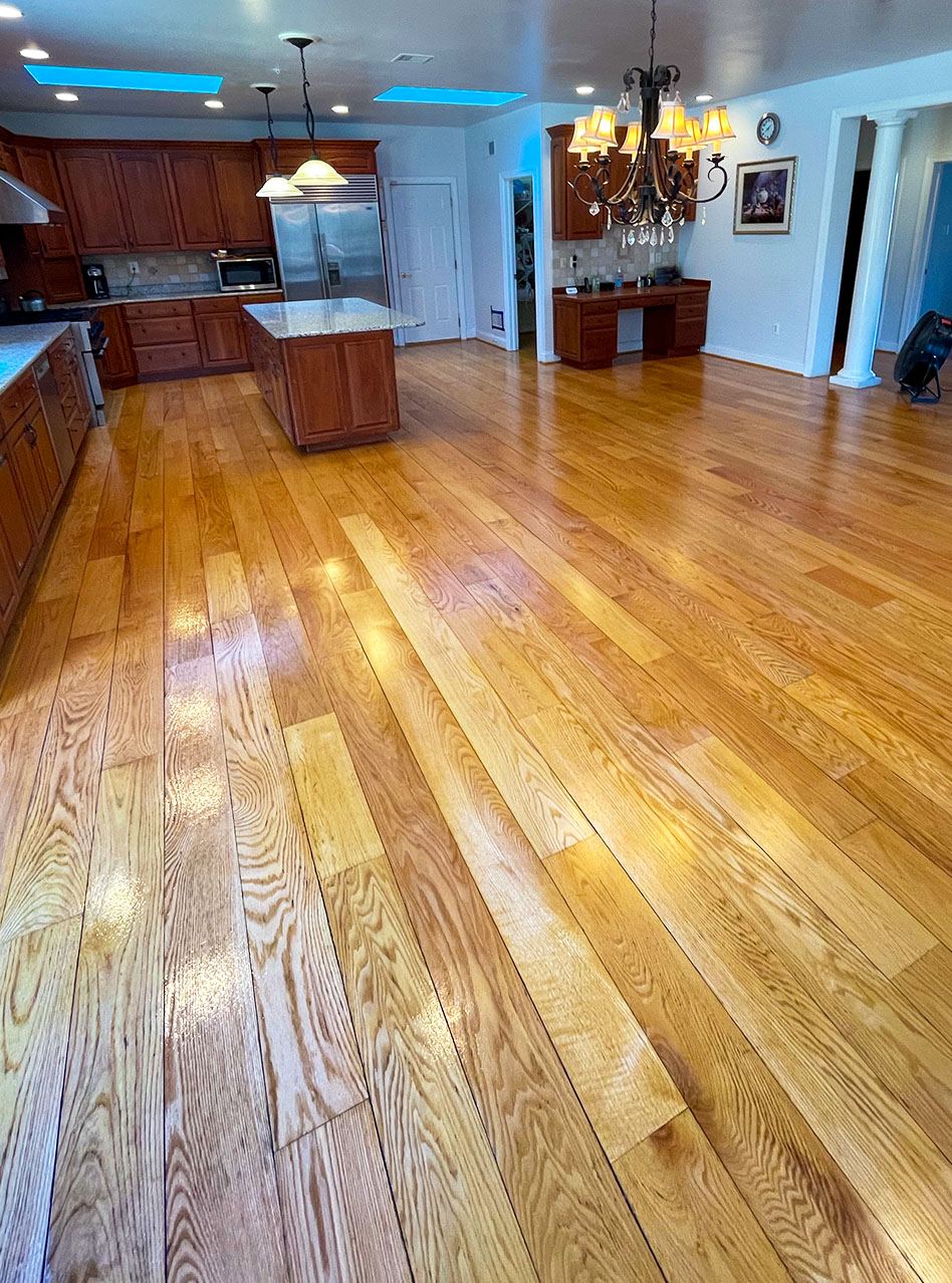 Floor Restoration craftsmanship detail